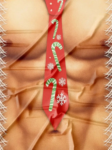 Men’s Christmas 3D Print Long Sleeve T-Shirt