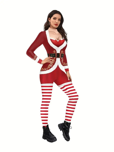 Women’s Christmas Elf Bodysuit