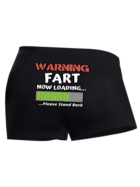 Men’s “Warning! Fart Loading” Funny Boxers