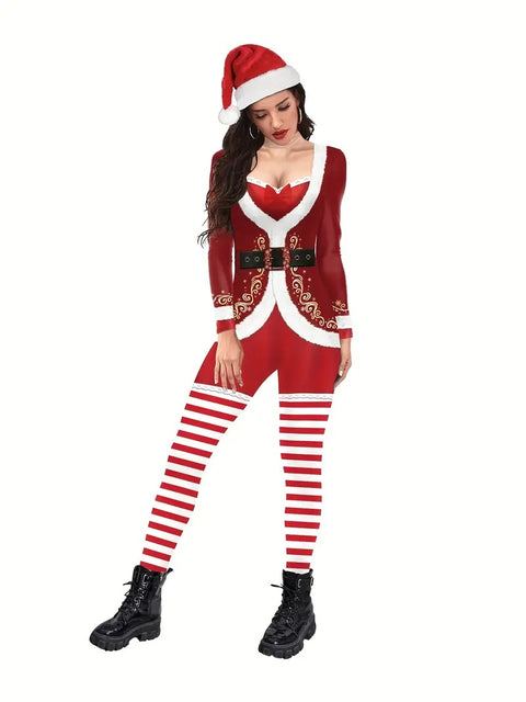 Women’s Christmas Elf Bodysuit